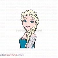 Frozen Elsa 2 svg dxf eps pdf png