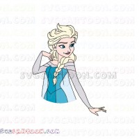 Frozen Elsa svg dxf eps pdf png