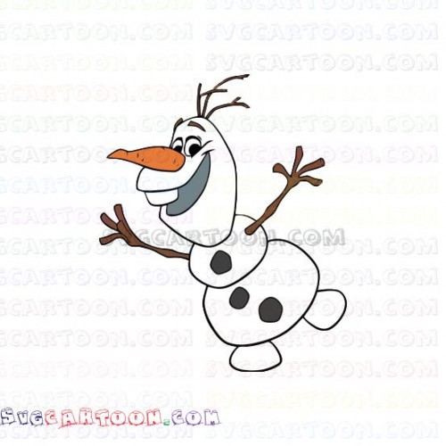 Download Frozen Olaf Dancing 3 Svg Dxf Eps Pdf Png SVG, PNG, EPS, DXF File