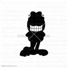 Garfield Silhouette 003 svg dxf eps pdf png