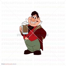 Gaston Lefou Beauty And The Beast 038 svg dxf eps pdf png