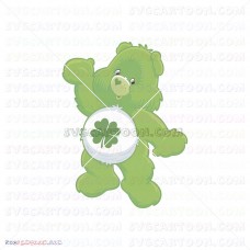 Good Luck Bear Care Bear 0008 svg dxf eps pdf png