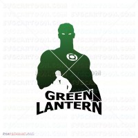 Green Lantern Silhouette svg dxf eps pdf png