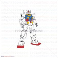 Gundam 003 svg dxf eps pdf png