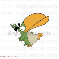 Hal Angry Birds svg dxf eps pdf png