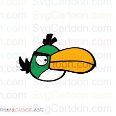 Hal Face 2 Angry Birds svg dxf eps pdf png