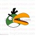 Hal Face 3 Angry Birds svg dxf eps pdf png