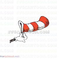 Hand with Hat Seuss The Cat in the Hat svg dxf eps pdf png