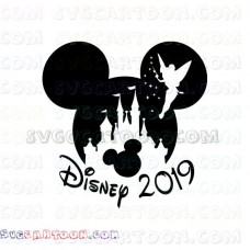 Happy New Year Disney Trip 2019 svg dxf eps pdf png