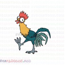 Hei Hei the Rooster 2 Moana svg dxf eps pdf png