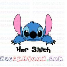 Her Stitch Lilo and Stitch svg dxf eps pdf png