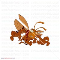Hopper Grasshopper Bugs Life 0018 svg dxf eps pdf png