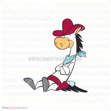 Horse and the Protagonist Quick Draw McGraw 007 svg dxf eps pdf png