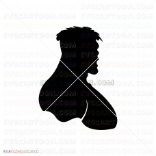 Hulk Hand Face Silhouette 035 svg dxf eps pdf png