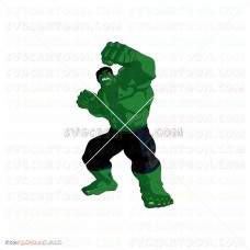 Hulk Hand Face Silhouette 039 svg dxf eps pdf png
