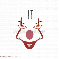 IT Pennywise The Clown svg dxf eps pdf png