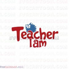 I Am Teacher 3 Dr Seuss The Cat in the Hat svg dxf eps pdf png