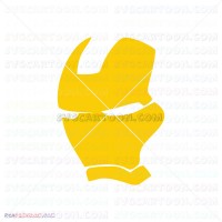 Iron Man Silhouette 016 svg dxf eps pdf png