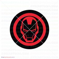Iron Man Silhouette 017 svg dxf eps pdf png