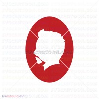 Iron Man Silhouette 023 svg dxf eps pdf png