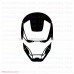Iron Man Silhouette 035 svg dxf eps pdf png