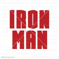 Iron Man Silhouette 037 svg dxf eps pdf png