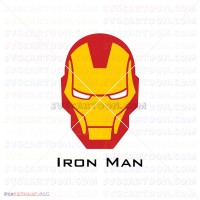 Iron Man svg dxf eps pdf png