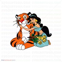 Jasmine And Rajah Aladdin 013 svg dxf eps pdf png