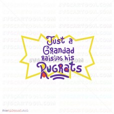 Just a Grandad Raising His Rugrats SVG svg dxf eps pdf png