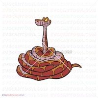 Kaa Jungle Book 023 svg dxf eps pdf png