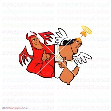 Kronk Devil and Kronk The Emperors New Groove 010 svg dxf eps pdf png