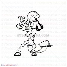 Kuzco The Emperors New Groove 015 svg dxf eps pdf png