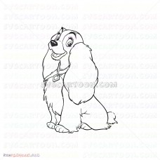 Lady And The Tramp 011 svg dxf eps pdf png