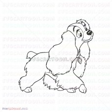 Lady And The Tramp 012 svg dxf eps pdf png