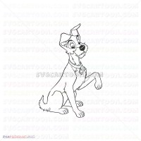 Lady And The Tramp 013 svg dxf eps pdf png