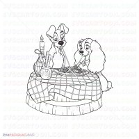 Lady And The Tramp 015 svg dxf eps pdf png