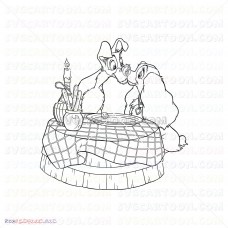 Lady And The Tramp 016 svg dxf eps pdf png