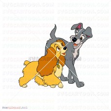 Lady And The Tramp 039 svg dxf eps pdf png