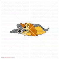 Lady And The Tramp 041 svg dxf eps pdf png