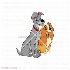 Lady And The Tramp 057 svg dxf eps pdf png