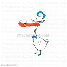 Le Quack Courage the Cowardly Dog 019 svg dxf eps pdf png