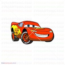 Lightning Mcqueen Car Cars 033 svg dxf eps pdf png