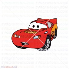 Lightning Mcqueen Car Cars 035 svg dxf eps pdf png