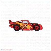 Lightning Mcqueen Car Cars 038 svg dxf eps pdf png