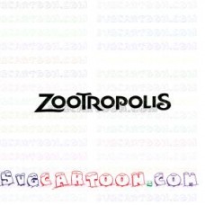 Logo Zootopia svg dxf eps pdf png