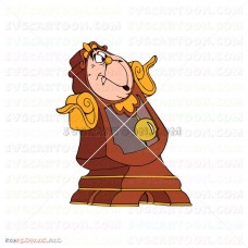 Lumiere Cogsworth Fifi Beauty And The Beast 031 svg dxf eps pdf png