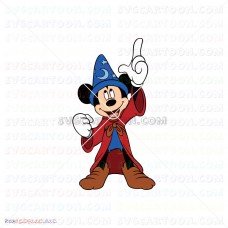 Magician Mickey Mouse 021 svg dxf eps pdf png