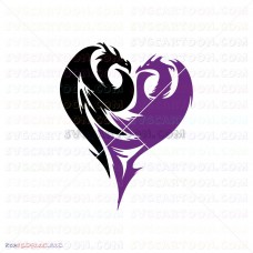 Maleficent Silhouette 002 svg dxf eps pdf png