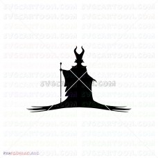 Maleficent Silhouette 005 svg dxf eps pdf png
