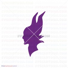 Maleficent Silhouette 006 svg dxf eps pdf png